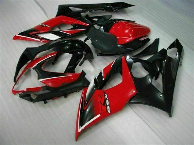 Rosso Nero ABS Kit Carenatura Moto Suzuki GSXR 1000 K5 2005-2006 Rosso Nero ABS Kit Carenatura Moto Suzuki GSXR 1000 K5 2005-2006