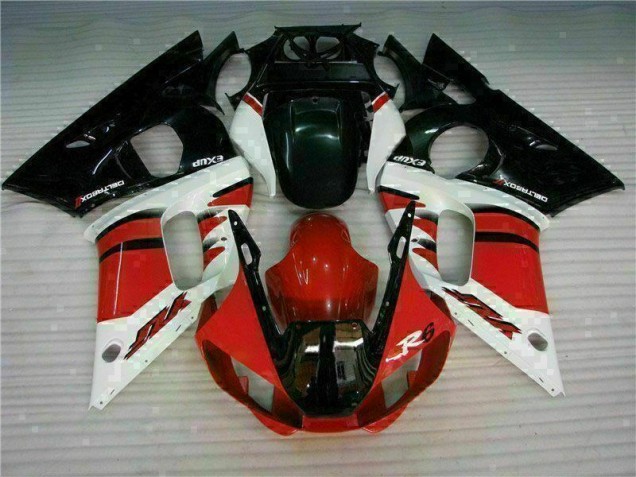 Rosso Nero ABS Kit Carenatura Moto Yamaha R6 1998-2002 Rosso Nero ABS Kit Carenatura Moto Yamaha R6 1998-2002