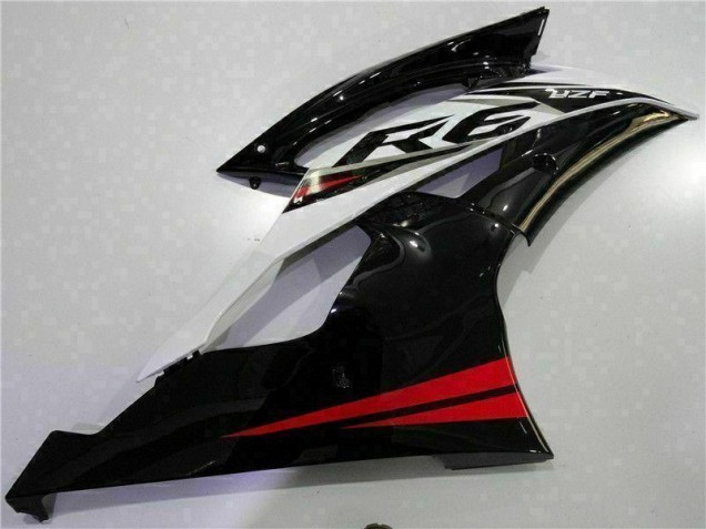 Rosso Nero ABS Kit Carenatura Moto Yamaha R6 2008-2016 Rosso Nero ABS Kit Carenatura Moto Yamaha R6 2008-2016