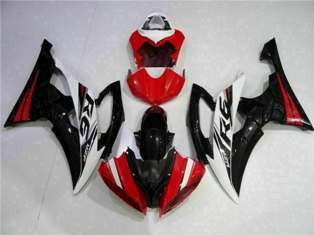 Rosso Nero ABS Kit Carenatura Moto Yamaha R6 2008-2016 Rosso Nero ABS Kit Carenatura Moto Yamaha R6 2008-2016