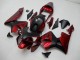 Rosso Nero ABS Kits Carena Moto Honda CBR 600 RR 2003-2004 Rosso Nero ABS Kits Carena Moto Honda CBR 600 RR 2003-2004