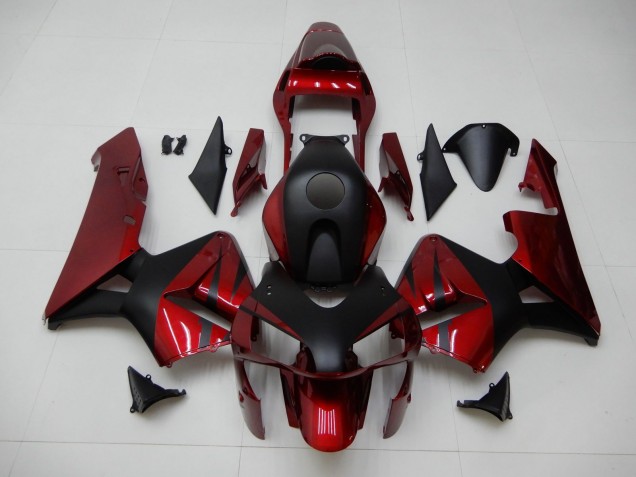 Rosso Nero ABS Kits Carena Moto Honda CBR 600 RR 2003-2004 Rosso Nero ABS Kits Carena Moto Honda CBR 600 RR 2003-2004