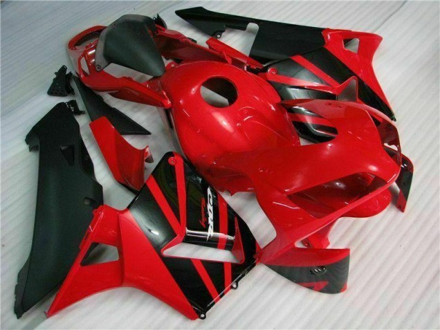 Rosso Nero ABS Kits Carenatura Moto Honda CBR 600 RR 2003-2004 Rosso Nero ABS Kits Carenatura Moto Honda CBR 600 RR 2003-2004