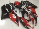 Rosso Nero ABS Moto Plastica & Carene Suzuki GSXR 1000 K5 2005-2006 Rosso Nero ABS Moto Plastica & Carene Suzuki GSXR 1000 K5 2005-2006