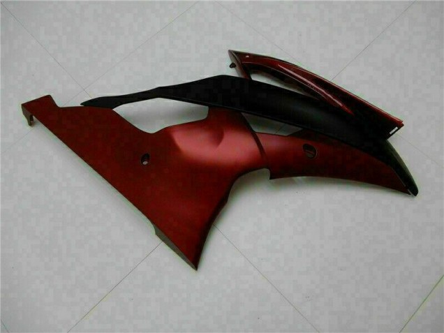 Rosso Nero ABS Moto Plastica & Carene Yamaha R6 2008-2016 Rosso Nero ABS Moto Plastica & Carene Yamaha R6 2008-2016