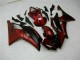 Rosso Nero ABS Moto Plastica & Carene Yamaha R6 2008-2016 Rosso Nero ABS Moto Plastica & Carene Yamaha R6 2008-2016