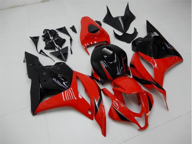 Rosso Nero ABS Moto Plastica & Moto Carena Honda CBR 600 RR 2009-2012 Rosso Nero ABS Moto Plastica & Moto Carena Honda CBR 600 RR 2009-2012