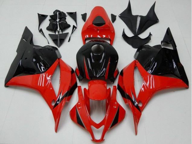 Rosso Nero ABS Moto Plastica & Moto Carena Honda CBR 600 RR 2009-2012 Rosso Nero ABS Moto Plastica & Moto Carena Honda CBR 600 RR 2009-2012