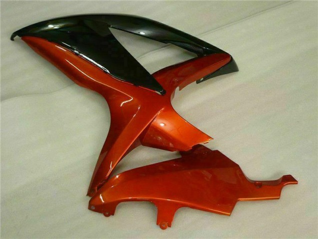 Rosso Nero ABS Plastica Moto Suzuki GSXR 600 / 750 K8 2008-2010 Rosso Nero ABS Plastica Moto Suzuki GSXR 600 / 750 K8 2008-2010