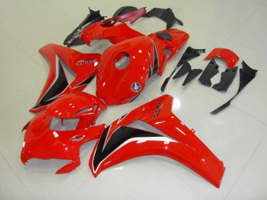 Rosso Nero Argento Carene Moto Honda CBR 1000 RR 2008-2011