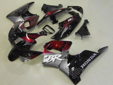 Rosso Nero Argento Carene Moto Honda CBR 900 RR 893 1996-1997