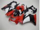 Rosso Nero Bianco Carene Moto Kawasaki EX250 2008-2012 Rosso Nero Bianco Carene Moto Kawasaki EX250 2008-2012