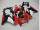Rosso Nero Bianco Carene Moto Kawasaki EX250 2008-2012 Rosso Nero Bianco Carene Moto Kawasaki EX250 2008-2012