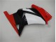 Rosso Nero Bianco Carene Moto Kawasaki EX250 2008-2012 Rosso Nero Bianco Carene Moto Kawasaki EX250 2008-2012