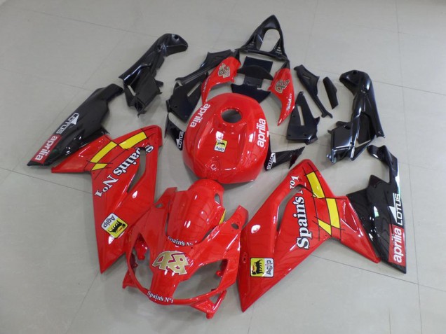 Rosso & Nero Carene Moto Aprilia RS 125 2006-2011