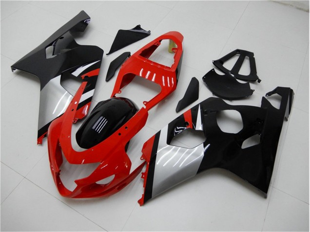 Rosso Nero Carene Moto & Plastica Moto Suzuki GSXR 600 / 750 K4 2004-2005 Rosso Nero Carene Moto & Plastica Moto Suzuki GSXR 600 / 750 K4 2004-2005