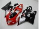 Rosso Nero Carene Moto & Plastica Moto Suzuki GSXR 600 / 750 K4 2004-2005 Rosso Nero Carene Moto & Plastica Moto Suzuki GSXR 600 / 750 K4 2004-2005