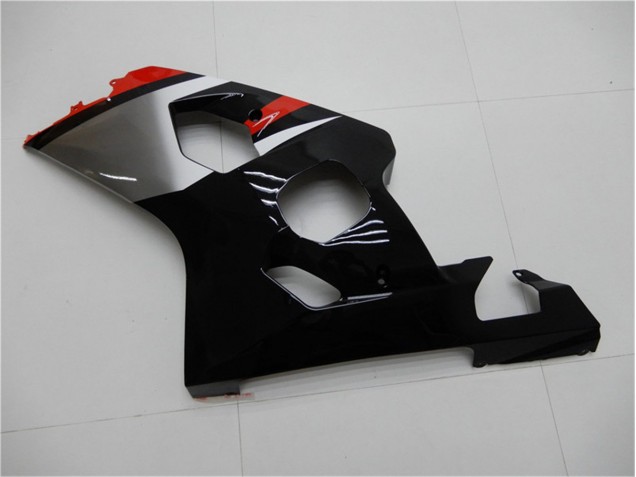 Rosso Nero Carene Moto & Plastica Moto Suzuki GSXR 600 / 750 K4 2004-2005 Rosso Nero Carene Moto & Plastica Moto Suzuki GSXR 600 / 750 K4 2004-2005