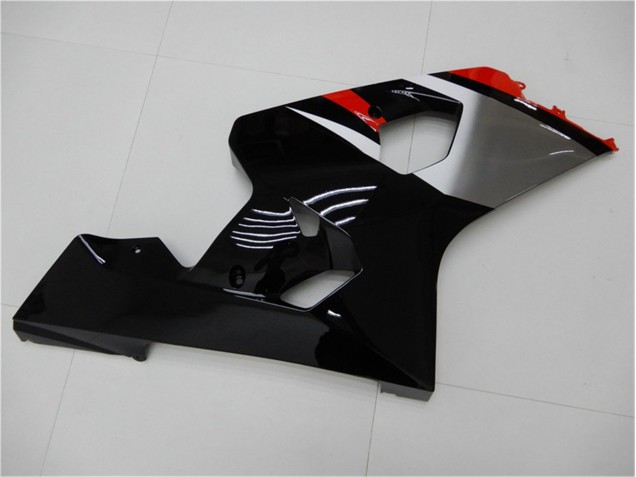 Rosso Nero Carene Moto & Plastica Moto Suzuki GSXR 600 / 750 K4 2004-2005 Rosso Nero Carene Moto & Plastica Moto Suzuki GSXR 600 / 750 K4 2004-2005
