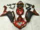 Rosso Nero Carene Moto Yamaha R1 2007-2008 Rosso Nero Carene Moto Yamaha R1 2007-2008