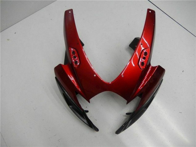 Rosso Nero Kit Carenatura Iniezione Suzuki GSXR 600 / 750 K6 2006-2007 Rosso Nero Kit Carenatura Iniezione Suzuki GSXR 600 / 750 K6 2006-2007