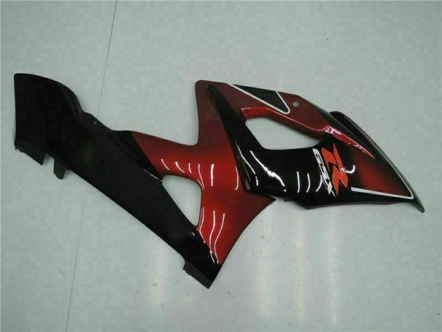 Rosso Nero Kit Carenatura Moto Completa Suzuki GSXR 1000 K5 2005-2006 Rosso Nero Kit Carenatura Moto Completa Suzuki GSXR 1000 K5 2005-2006