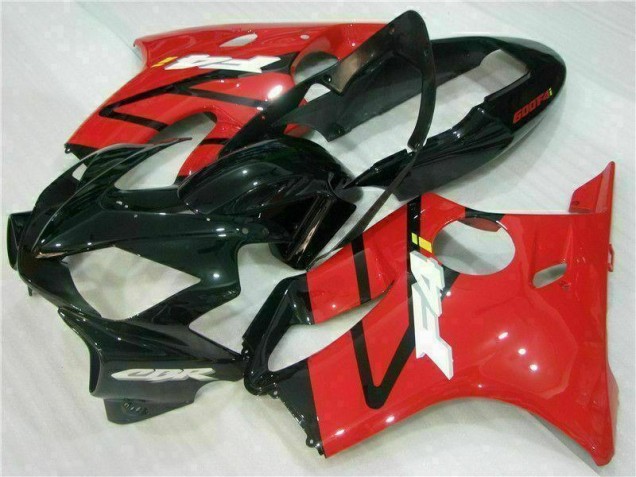 Rosso Nero Kit Carenatura Moto Iniezione Honda CBR 600 F4i 2004-2007 Rosso Nero Kit Carenatura Moto Iniezione Honda CBR 600 F4i 2004-2007