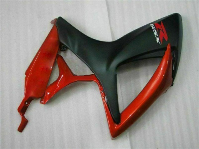 Rosso Nero Kit Carenatura Moto Iniezione Suzuki GSXR 600 / 750 K6 2006-2007 Rosso Nero Kit Carenatura Moto Iniezione Suzuki GSXR 600 / 750 K6 2006-2007