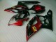 Rosso Nero Kit Carenatura Moto Suzuki GSXR 1000 K5 2005-2006 Rosso Nero Kit Carenatura Moto Suzuki GSXR 1000 K5 2005-2006