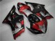 Rosso Nero Kit Carene Moto Suzuki GSXR 1000 K3 2003-2004 Rosso Nero Kit Carene Moto Suzuki GSXR 1000 K3 2003-2004