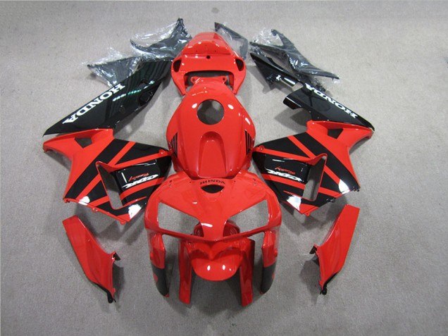 Rosso Nero Kits Carenatura Moto Completa Honda CBR 600 RR 2005-2006 Rosso Nero Kits Carenatura Moto Completa Honda CBR 600 RR 2005-2006