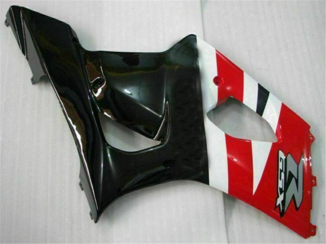Rosso Nero Kits Carenatura Motocicletta Completo ABS Suzuki GSXR 1000 K3 2003-2004 Rosso Nero Kits Carenatura Motocicletta Completo ABS Suzuki GSXR 1000 K3 2003-2004