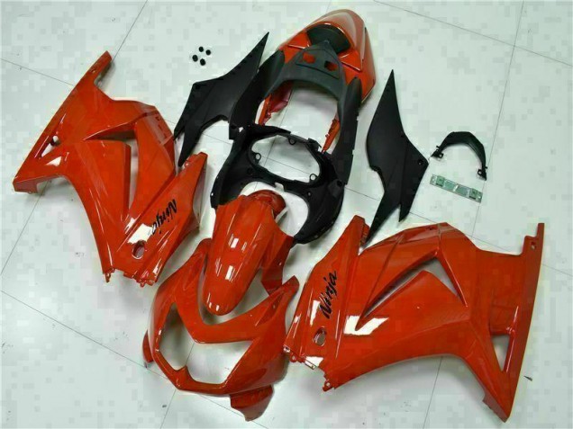 Rosso Nero Ninja Carene Moto Kawasaki EX250 2008-2012 Rosso Nero Ninja Carene Moto Kawasaki EX250 2008-2012