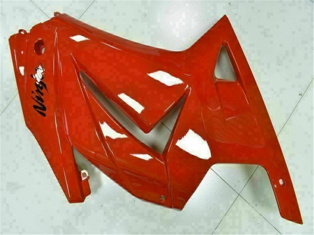 Rosso Nero Ninja Carene Moto Kawasaki EX250 2008-2012 Rosso Nero Ninja Carene Moto Kawasaki EX250 2008-2012