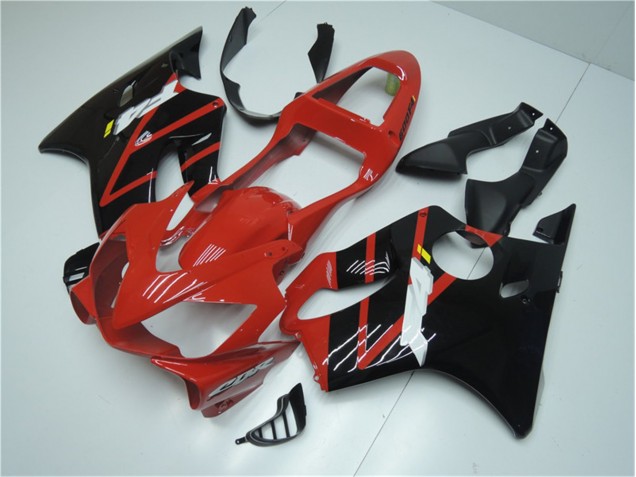 Rosso Nero Plastica Moto Honda CBR 600 F4i 2001-2003 Rosso Nero Plastica Moto Honda CBR 600 F4i 2001-2003