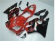 Rosso Nero Plastica Moto Honda CBR 600 F4i 2001-2003 Rosso Nero Plastica Moto Honda CBR 600 F4i 2001-2003