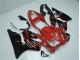 Rosso Nero Plastica Moto Honda CBR 600 F4i 2001-2003 Rosso Nero Plastica Moto Honda CBR 600 F4i 2001-2003