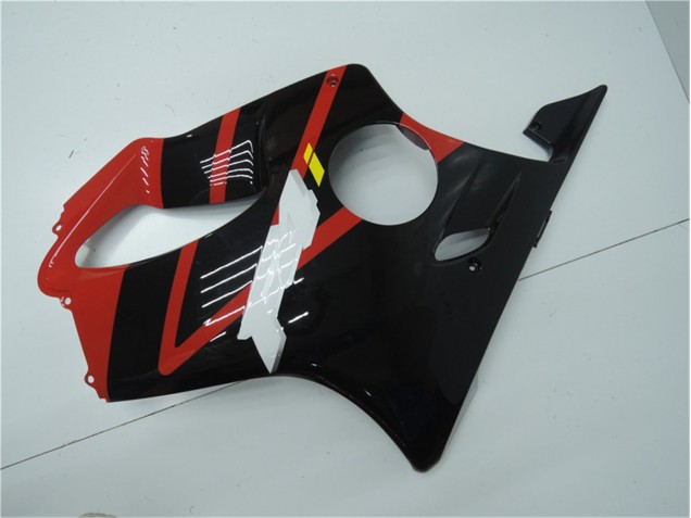 Rosso Nero Plastica Moto Honda CBR 600 F4i 2001-2003 Rosso Nero Plastica Moto Honda CBR 600 F4i 2001-2003