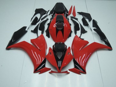 Rosso Nero con Nessuna Decalcomania Carene Moto Honda CBR 1000 RR 2012-2016