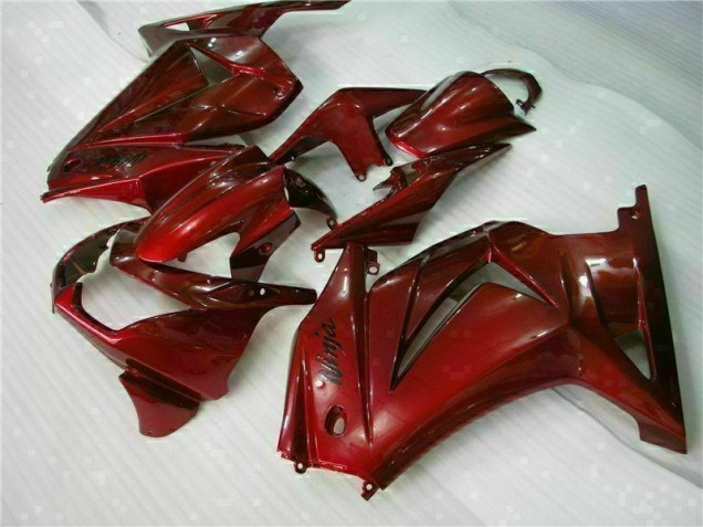 Rosso Ninja Carene Moto Kawasaki EX250 2008-2012 Rosso Ninja Carene Moto Kawasaki EX250 2008-2012
