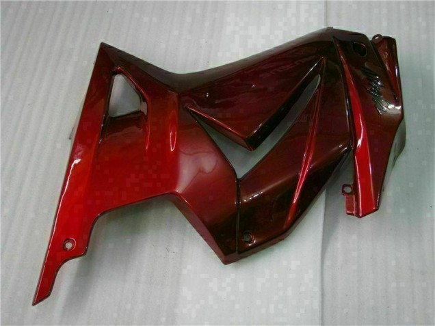 Rosso Ninja Carene Moto Kawasaki EX250 2008-2012 Rosso Ninja Carene Moto Kawasaki EX250 2008-2012