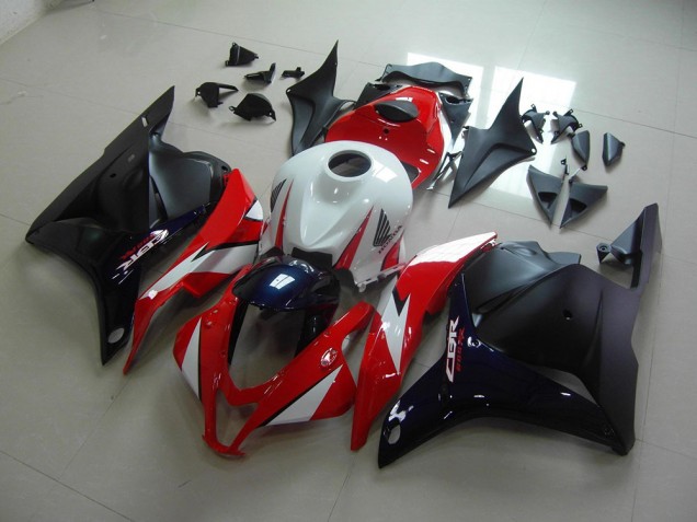 Rosso Scuro Blu Carene Moto Honda CBR 600 RR 2009-2012 Rosso Scuro Blu Carene Moto Honda CBR 600 RR 2009-2012