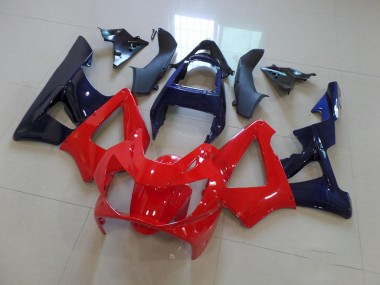Rosso Scuro Blu Carene Moto Honda CBR 900 RR 929 2000-2001