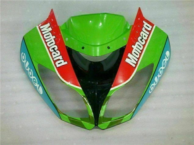 Rosso Verde Motocard Carene Moto Kawasaki ZX6R 2009-2012 Rosso Verde Motocard Carene Moto Kawasaki ZX6R 2009-2012