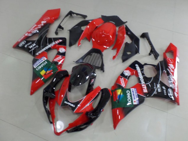 Rosso Yoshimura Carene Moto Suzuki GSXR 1000 K5 2005-2006 Rosso Yoshimura Carene Moto Suzuki GSXR 1000 K5 2005-2006