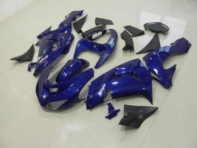 Scuro Blu Carene Moto Kawasaki ZX10R 2006-2007
