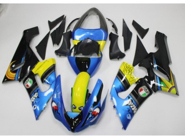 Squalo Carene Moto Kawasaki ZX6R 2005-2006