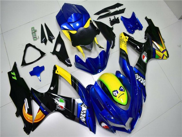 Squalo Carene Moto Suzuki GSXR 600 / 750 K8 2008-2010 Squalo Carene Moto Suzuki GSXR 600 / 750 K8 2008-2010