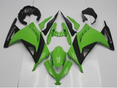 Stile OEM Verde Carene Moto Kawasaki ZX 300R 2013-2016