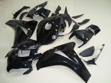 Tutto Nero con Nessuna Decalcomania Carene Moto Honda CBR 1000 RR 2008-2011